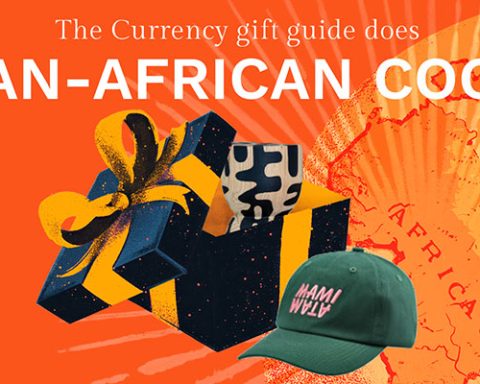 The cover image of Currency's gift guide of Pan-African gifts