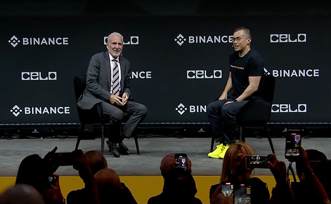 Gold or bitcoin? Peter Schiff and CZ