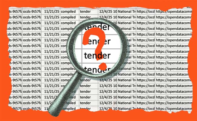 Treasury procurement database