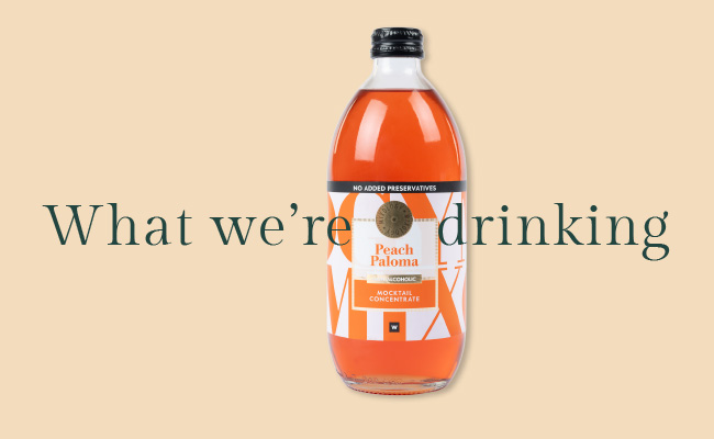 Peach Paloma Non-Alcoholic Mocktail Concentrate