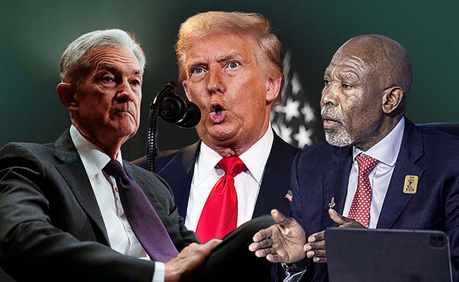 Jerome Powell, Donald Trump, Lesetja Kganyago