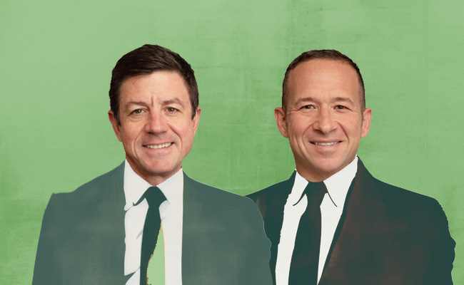 Novus's Andre van der Veen and Adrian Zetler