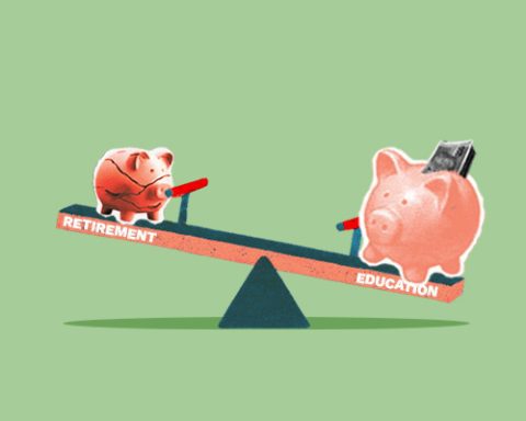 Education vs retirement funding