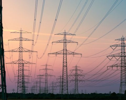 Electricity pylons. deepblue4you/Getty Images