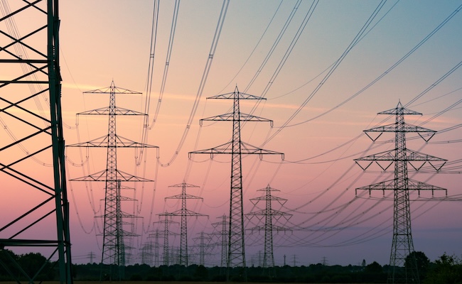 Electricity pylons. deepblue4you/Getty Images