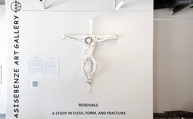 ‘Residuals’ at Asisebenze Gallery. Picture: Ryan Enslin.