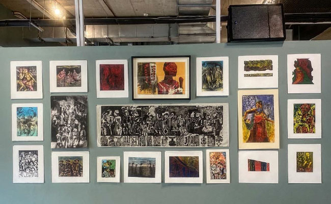 Artist Proof Studio exhibition at Strauss & Co