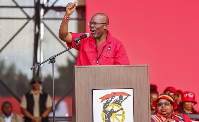 SACP's Solly Mapaila.(Photo by Gallo Images/OJ Koloti)