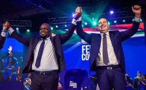Solly Msimanga and Geordin Hill-Lewis