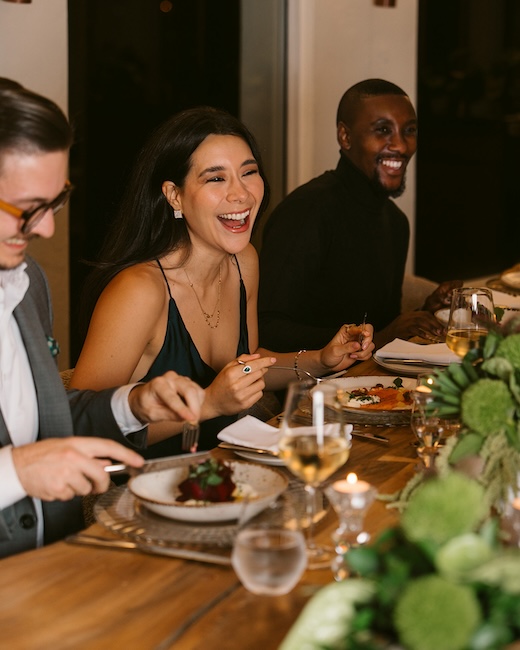 dinner at the Four Seasons Hotel The Westcliff Johannesburg