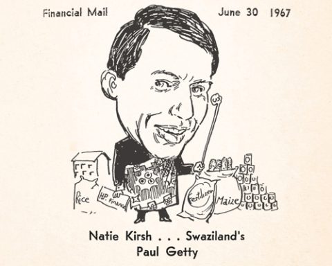 Natie Kirsh, Financial Mail 1967.