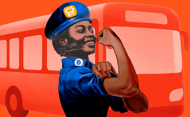 Nothing Works but the People - bus driver