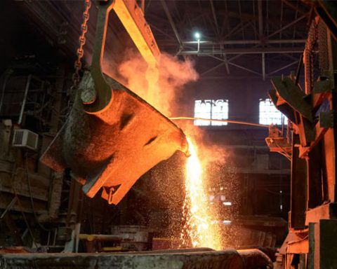 Ferrochrome smelter. Pierre Crom/Getty Images
