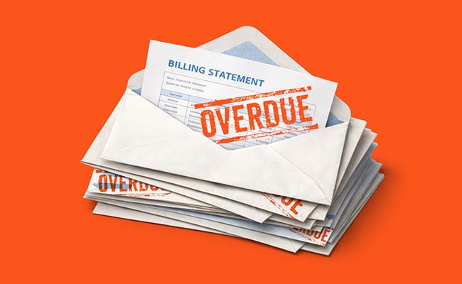 Overdue bills