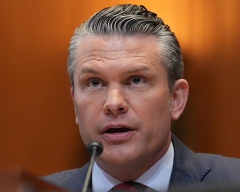 Defence Secretary Pete Hegseth testifies at a Senate Appropriations subcommittee on defense hearing on the budget request for the Department of Defense, Tuesday, May 12, 2026, in Washington. (AP Photo/Alex Brandon)
