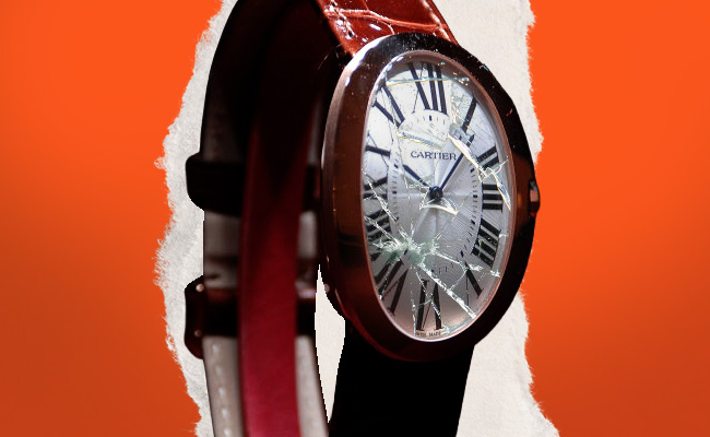 Cracked cartier