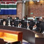 JOHANNESBURG, SOUTH AFRICA - MAY 08: Legal personnel during the delivery of the judgment on Phala Phala at Constitutional Court on May 08, 2026 (Photo by Gallo Images/Luba Lesolle)