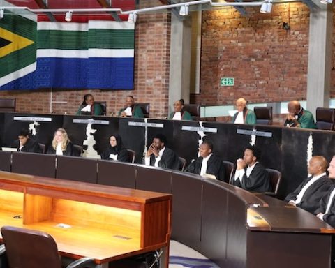 JOHANNESBURG, SOUTH AFRICA - MAY 08: Legal personnel during the delivery of the judgment on Phala Phala at Constitutional Court on May 08, 2026 (Photo by Gallo Images/Luba Lesolle)