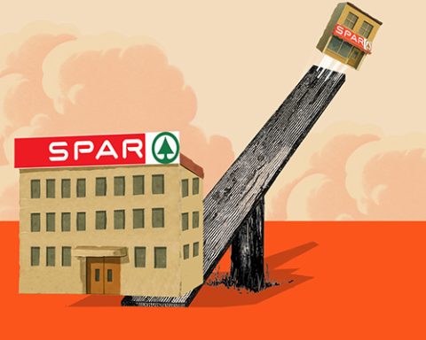 Spar seesaw