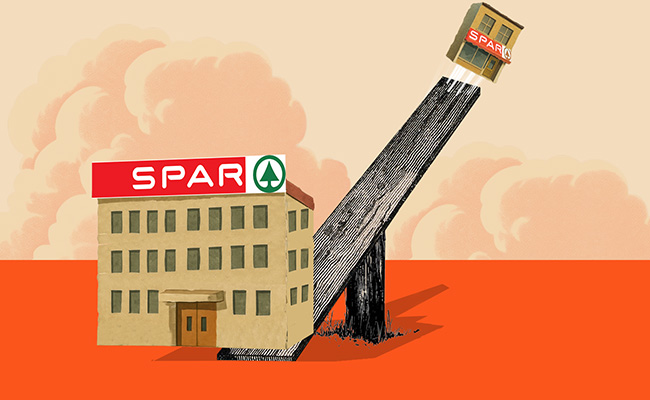 Spar seesaw