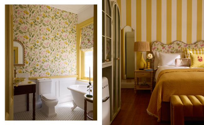 The Citron Room at the Tintswalo Summer House