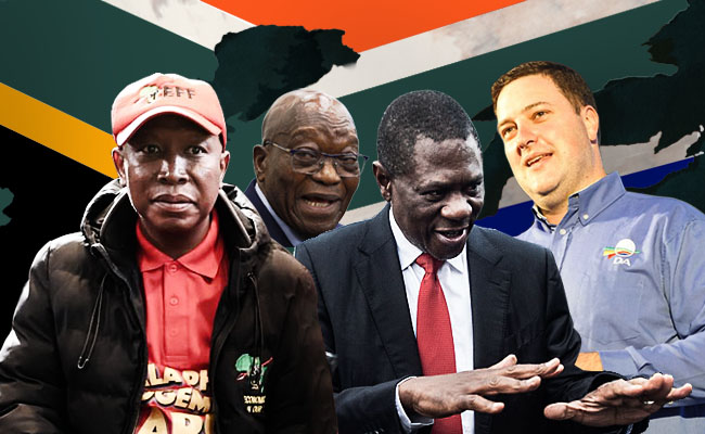 Julius Malema; Jacob Zuma; Paul Mashatile; Geordin Hill-Lewis