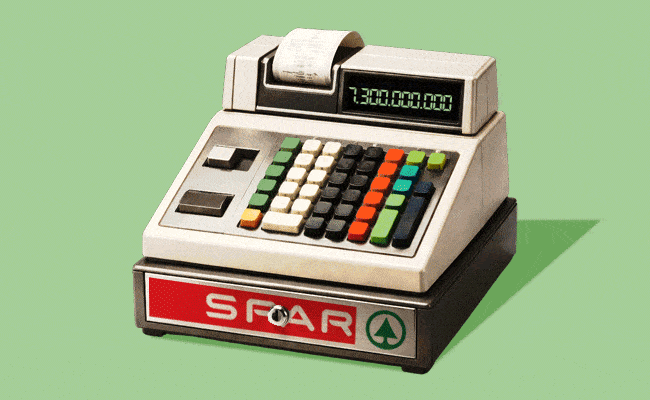 Spar cash register