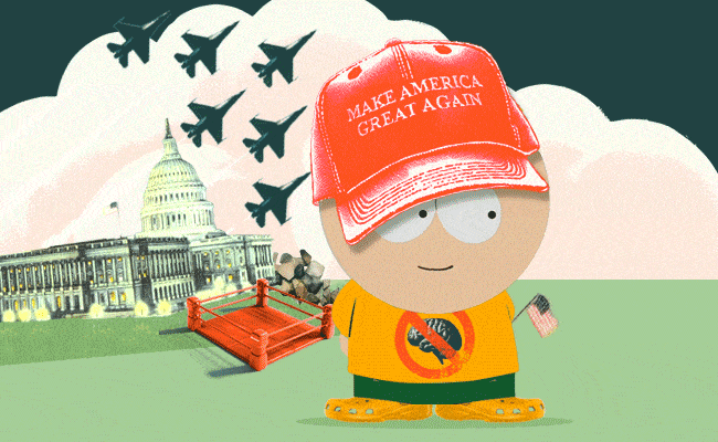 US idiocracy south park