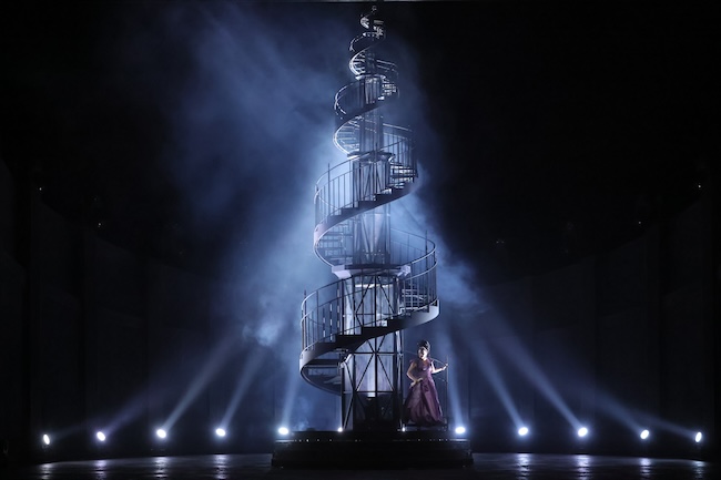 A set in Alessandro Talevi's opera at La Scala