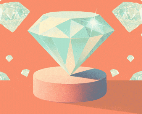 Fading diamonds
