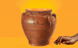 Glowing pot