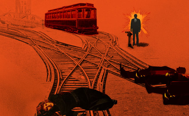 Trolley problem.