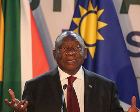 Cyril Ramaphosa at the Namibia-South Africa Binational Commission