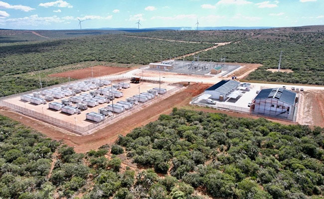 Umoyilanga will operate as one of South Africa’s first virtual power plants, combining solar, wind and battery storage across two sites 900km apart to deliver reliable, dispatchable electricity to the national grid. Photo: EDF power solutions